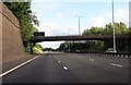 A footbridge over the M5