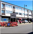 Temporary barriers on  the Bargates pavement, Christchurch