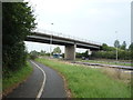 A518 bridge over the A50