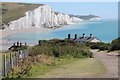TV5197 : The Seven Sisters and Coastguard Cottages by Philip Halling