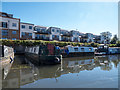 Houseboats, River Lea, Hertford, Hertfordshire