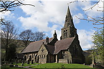 SK1285 : The Church of the Holy and Undivided Trinity, Edale by Andrew Abbott