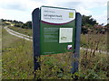 TQ5301 : Sign: Lullington Heath National Nature Reserve by PAUL FARMER