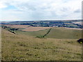 TQ5403 : View from South Downs Way toward Alfiston by PAUL FARMER