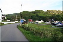 NM8327 : Port nan Cuilc, Gallanach Road, Oban: home to the Puffin Dive Centre by Chris