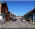 One-way signs, Clinton Street, St Thomas, Exeter