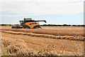 Combine Harvester in Action