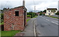 Brick shelter along the Main Street in Bonby