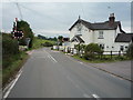 Level crossing and crossing house on the B5027