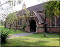 Entrance to St Denys Church, Southampton