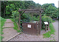 Entrance to Sensory Garden at Melton Country Park