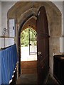 All Saints, Wroxton: south door