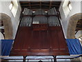 All Saints, Wroxton: organ