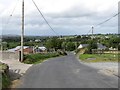 Leitrim Road descending northwards towards the Bann Valley