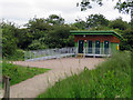 Toilet block at Watermead Country Park