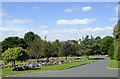 Crematorium grounds at Gornal Wood, Dudley