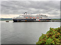 NH7168 : Cruise Liner MS Prinsedam at Invergordon Admiralty Pier by David Dixon