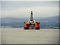 NH6867 : Ocean Vanguard Drilling Rig in Cromarty Firth by David Dixon