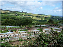 SC4285 : Animal feeders by the Snaefell Mountain Railway by Christine Johnstone