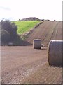 Ancient burial mound on the hill