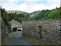 SC4385 : Entrance to the former Mines Yard, Laxey by Christine Johnstone