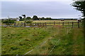 Fields and footpath near Sopley