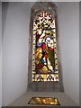 St John The Baptist, Badingham: stained glass window (D)