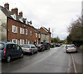 Parkfield Road houses and cars, Pucklechurch