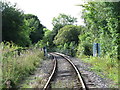 The Weardale Railway - bridge over the river east of Frosterley