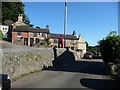 Houses stepping up The Lanes, Bolehill