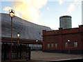 The Bullring viewed from Birmingham Moor Street Station