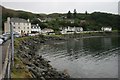 Houses overlooking Mallaig Marina