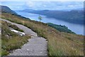 NH3912 : Loch Ness from the high level route by Jim Barton