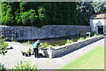 Pond, Italian Garden, St Fagans Castle