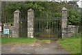 Old gates to Inverailort Castle