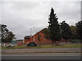 The entrance to Aldershot Garrison Sports Centre