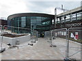 Main entrance to Stockport railway station