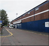 SJ8989 : North side of Edgeley Park, Stockport by Jaggery