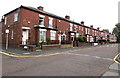 Row of houses, Hardcastle Road, Edgeley, Stockport