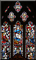 All Saints, Milton Keynes village - Stained glass window