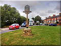 Earls Barton Village Sign, Northampton Road