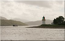 NN0163 : The Corran Narrows Lighthouse by Richard Sutcliffe