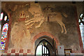 St Lawrence, Broughton - Wall painting