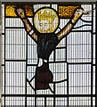 TA0322 : Detail of east window, St Mary's church, Barton-Upon-Humber by Julian P Guffogg