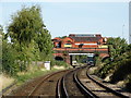 Formby railway station from the south