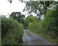 Minor road to Smythes Cross