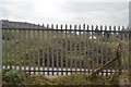 Fence & track by the railway