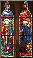 St James, New Bradwell - Stained glass window