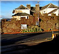 Direction sign at a Crickhowell junction