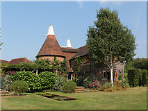 TQ6129 : Oast House at Tidebrook Manor, Tidebrook by Oast House Archive